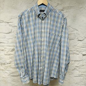 Paul & Shark Yachting Shirt Size 42 Multicolor Plaid Long Sleeve Made in Italy